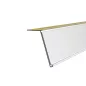   DÖNTÖTT ársín 39x1330mm - ÁTLÁTSZÓ hátlap - filmragasztó