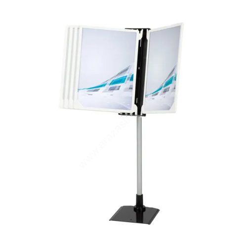 Kasszainfó 5xA4 FEHÉR INFOSIGN keret + PVC