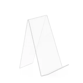 Könyvtartó, polcra, kirakatba 150x180 (2mm plexi)