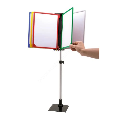 Kasszainfó 5xA4 COLOR INFOSIGN keret + PVC