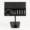Árkazetta zöldségekhez 120x84mm fekete-fehér