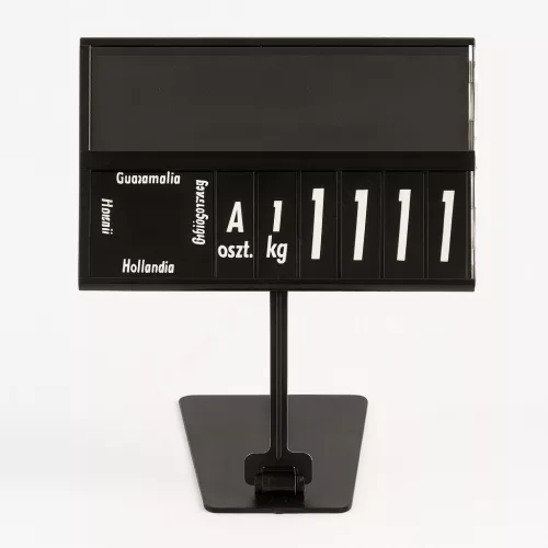 Árkazetta zöldségekhez 120x84mm fekete-fehér