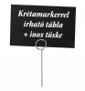 Krétás ártábla szett A8 [74x52mm] + inox TÜSKE (5 cm)