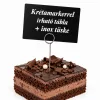 Krétás ártábla szett A8 [74x52mm] + inox TÜSKE (5 cm)