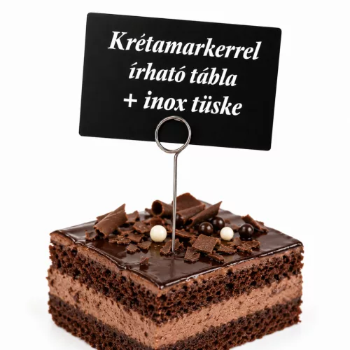 Krétás ártábla szett A8 [74x52mm] + inox TÜSKE (5 cm)