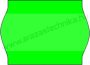 METO EC1622 / 22x16mm FLUO zöld árazócímke (42tek/#)
