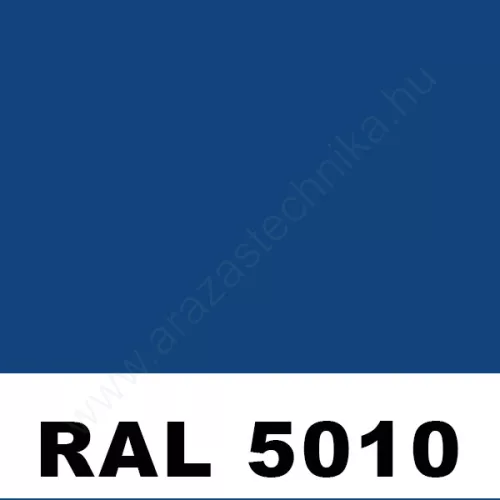 Ársín 4cmx1,30m KÉK RAL5010 - habragasztó