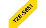24mm Brother TZe-S651 sárga/fekete