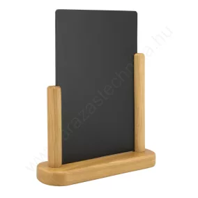   Elegant A5 krétás menütartó - FAtalp tölgy - Securit® (ELE-TE-ME)