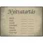 NYITVATARTÁS matrica A5 - RETRO