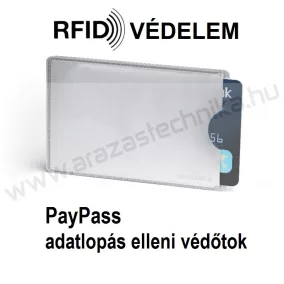   PayPass bankkártya védőtok - (10db) RFID adatlopás ellen (8900-23)