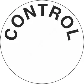 12mm körcímke CONTROL jelölőpont (1.400db/tek)