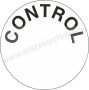 12mm körcímke CONTROL címke jelölőpont (1.400db/tek)