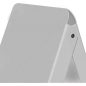 Kétoldalas 50x83cm PVC megállítótábla - FEHÉR