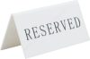 Reserved asztaltábla Securit® (5db) (TN-RES-EN-WT)
