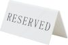 Reserved asztaltábla Securit® (5db) (TN-RES-EN-WT)