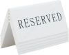 Reserved asztaltábla Securit® (5db) (TN-RES-EN-WT)