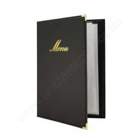   Étlaptartó CLASSIC - A5 Fekete - bővíthető Securit® MC-CRA5-BL