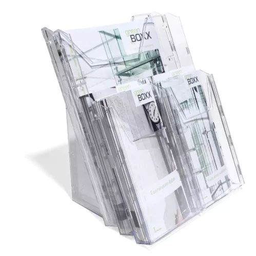 Prospektustartó fali-asztali A4-A6 COMBIBOXX PRO (8613-19)