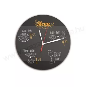 Óra - krétás - Securit® Clock Chalkboards (FB-CLOCK)