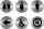 Piktogram - 6db rozsdamentes acél (SI-SS-SET)