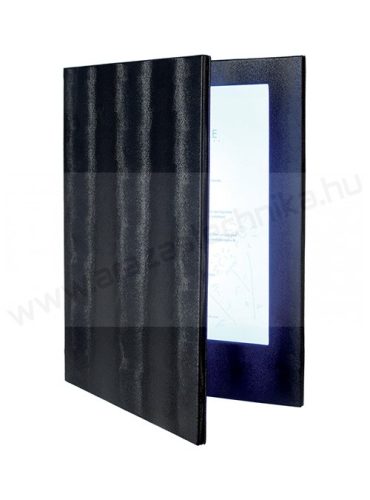LED menütartó A4 - fekete (MC-LD45-BL)