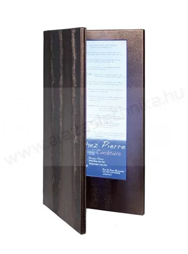 LED menütartó A4 - réz (MC-LD45-CP)