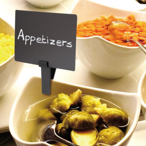 Kartontartó csipesz üvegpolcra (TAG-HLD-CP) midiclip (6db)