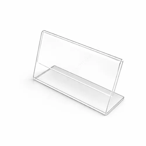 Árcímke tartó plexi  90x54 mm