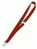 Nyakpánt 20mm - piros (8137-03) FÉM karabiner - biztonsági kioldás (10db)