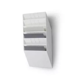   FLEXIBOXX fali A4 álló proskektustartó 6 rekeszes - fehér (1709760010)