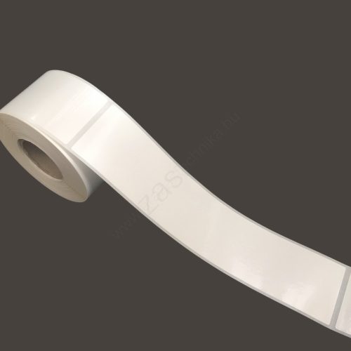 50x225mm PP Gloss White műanyag címke 200 db/40
