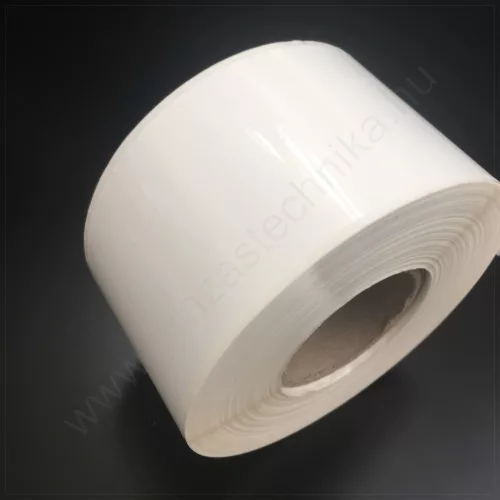 50x225mm - TÁRHELY címke - PP Gloss White műanyag címke 200 db/40