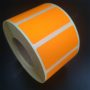 50x25mm TT papír címke (1.000db/40) - fluo NARANCS