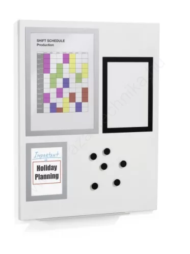 DURAFRAME® MAGNETIC BOARD S 60x45cm mágnestábla szett (5001-10)
