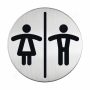 Piktogram - Női-Férfi mosdó (4920-23)