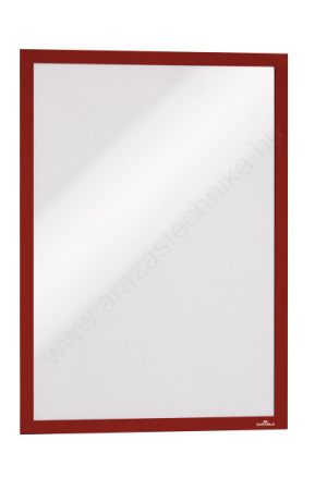 Duraframe® A3 - piros infokeret (4883-03) - öntapadó hátlap