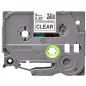   Brother P-touch 9mm ÁTLÁTSZÓ-FEKETE TZe-S121 szalagkazetta