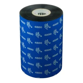 RESIN 110mmx450m Zebra 4800 Standard Resin festékszalag