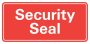 78x38mm biztonsági zárócímke "Security Seal" (Avery 7310)