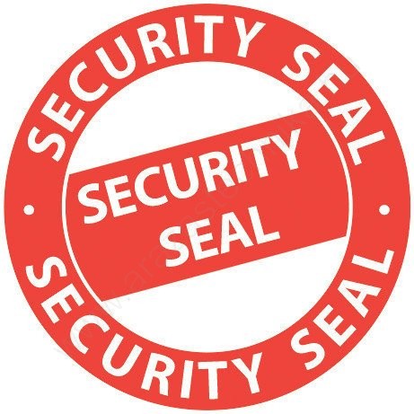 7312 Avery Biztonsági Körcímke "Security Seal" 38m