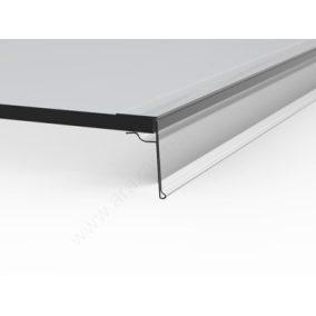 ÜVEGPOLCRA ársín 4cmx1m