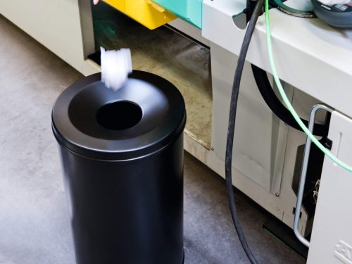 Szemetes SAFE 60L (3307-01) fekete TŰZbiztos hulladékgyűjtő - Acél