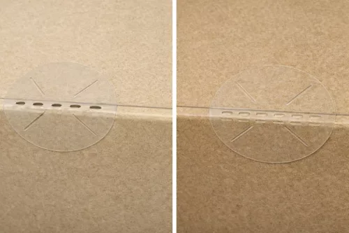 DÉZSMAZÁRÓ 30mm PPclear körcímke (2.000db/40)