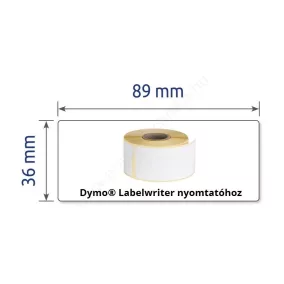 36x89 mm thermo címke DYMO nyomtatóhoz (AS0722400)