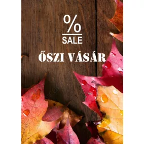 Poszter A4 - ŐSZI VÁSÁR (100gr papír)