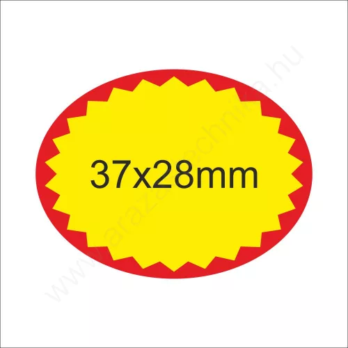 PRINTEX 3/1 T3728-OVAL (MAXI 7 + szöveglemez) egysoros árazógép