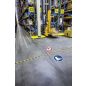 DURALINE STRONG R9 csúszásgátló padlójelölő 50mmx30m (1726-130) sárga-fekete