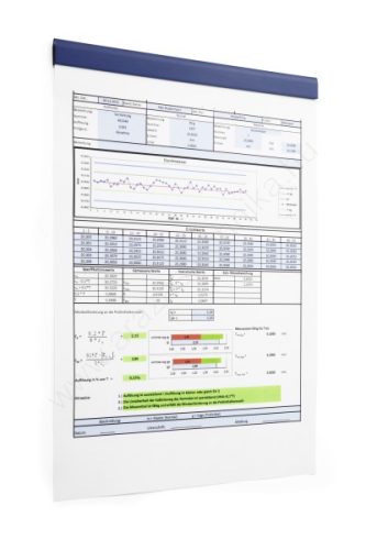 DURAFIX® RAIL 210mm - KÉK - öntapadó mágnes KLIP (4706-07) (5db/cs)