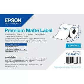 Epson prémium matt címketekercs (S045741)